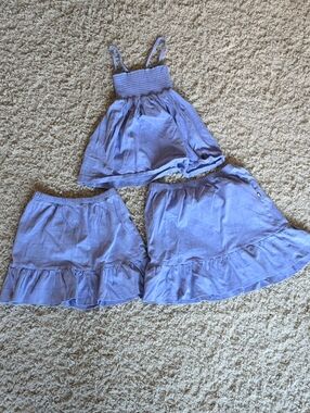 OEUF Girls Short Skirts And Top Bundle.